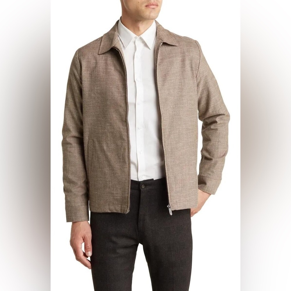 Soft Cloth" Luxuries Italian stretch-kissed Cotton Jacket Coat